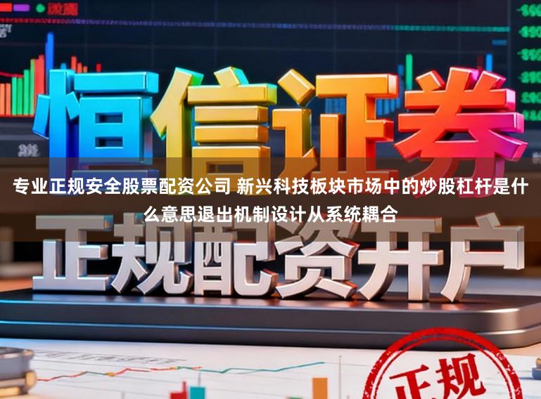 专业正规安全股票配资公司 新兴科技板块市场中的炒股杠杆是什么意思退出机制设计从系统耦合