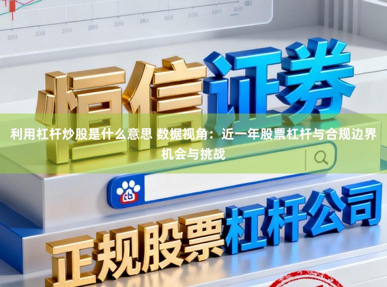 利用杠杆炒股是什么意思 数据视角：近一年股票杠杆与合规边界机会与挑战